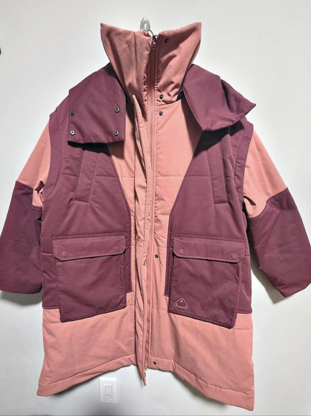 Jordan 23 Engineered Parka Pink & Purple Puffer Jacket